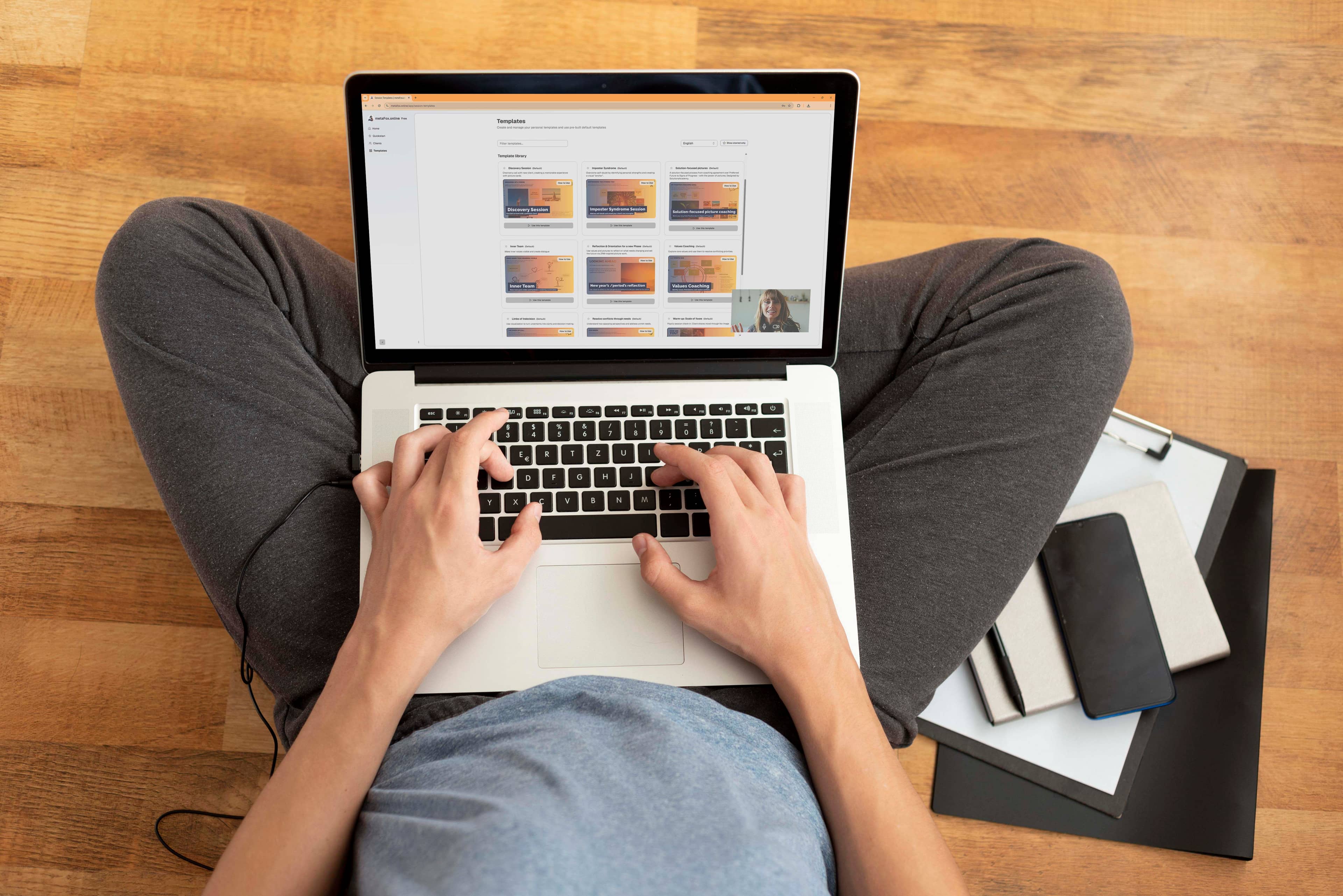 metaFox.online - groepsfacilitatie met kaarten en boards