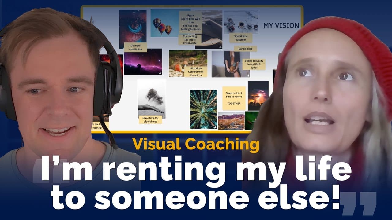 Visual Coaching: Comfort Is Killing My Motivation — Real Session with Claire